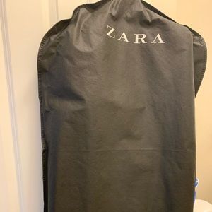 Zara basics woman olive green suede trench coat.